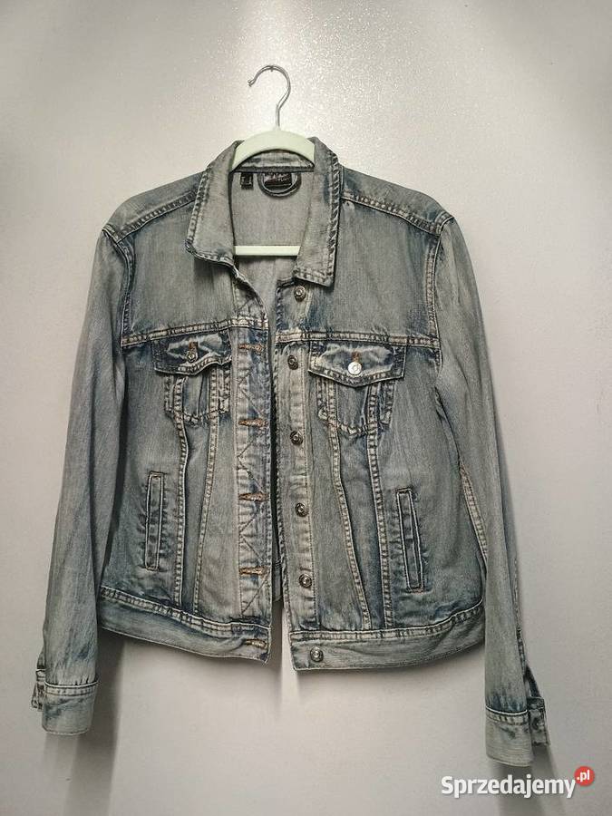 Jeansowa kurtka wiosenna damska bodyflirt