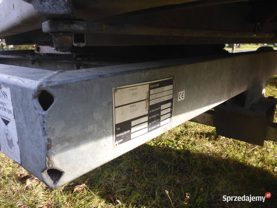 przyczepa NISKA 450 x 220 ocynkowana Radom