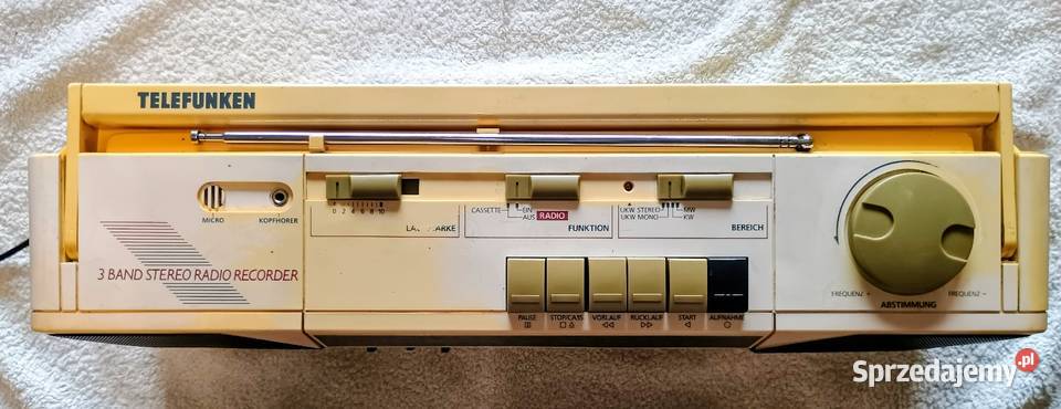 Radiomagnetofon jamnik Radioodtwarzacze Wągrowiec