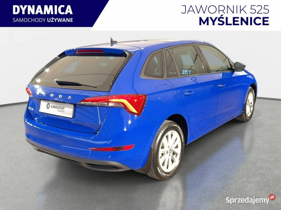 koda Scala VAT 23 Ambition 10TSI DSG 2023 r niebieski