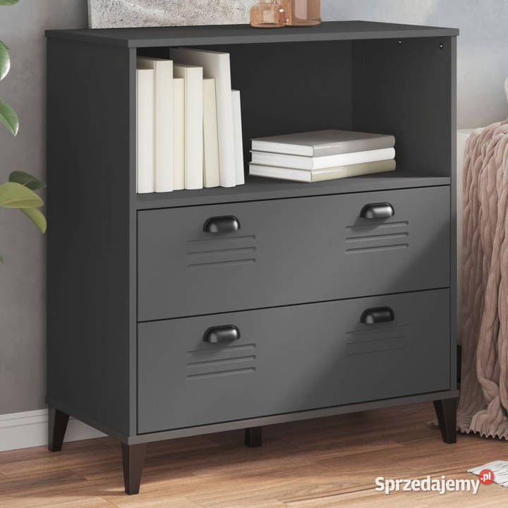 Szafka VIKEN antracytowa 80x40x90 materiał mazowieckie sprzedam
