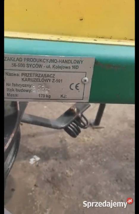 Sprzedam przewracarke karuzelowa Z591