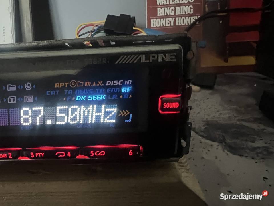 Radio Alpine cde9882Ri wysoki model Starogard Gdański