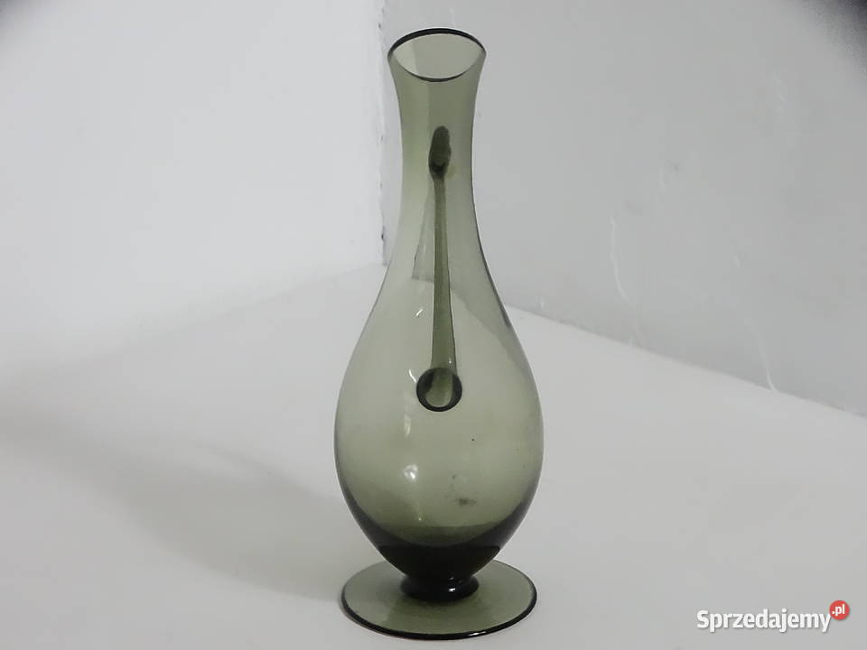 Designerski WazonKarafka PRL Szkło Artystyczne sprzedam