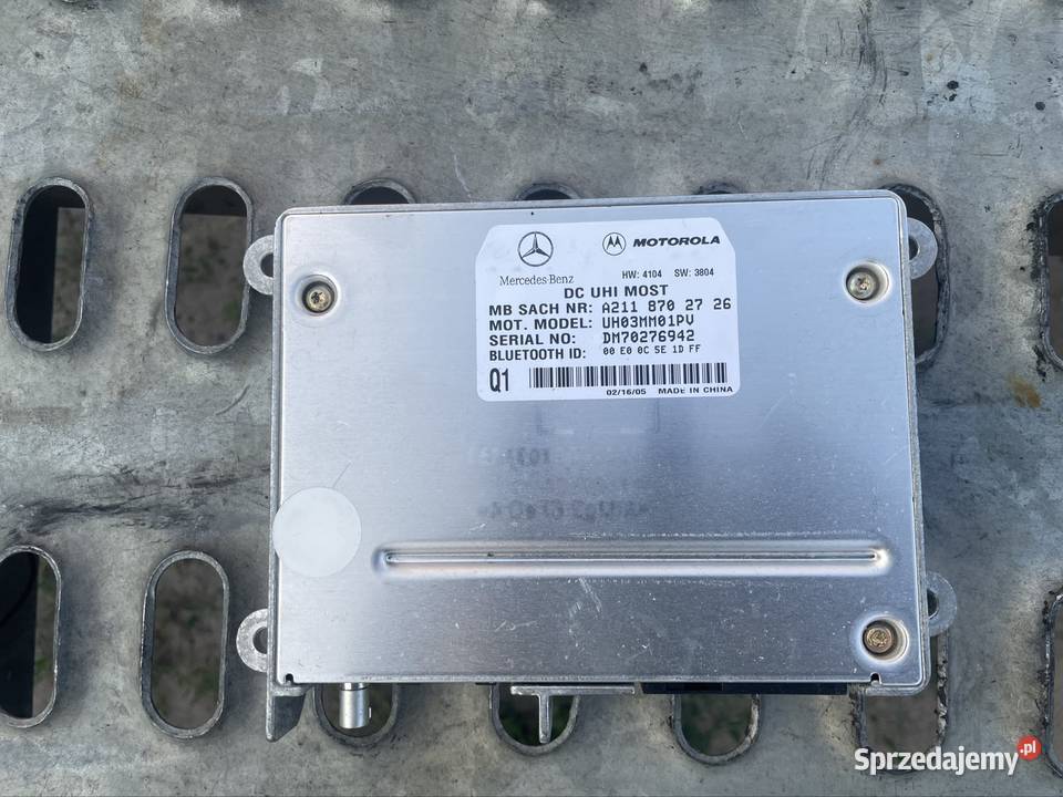Mercedes klasa E W211 części przedlift Gorzów Wielkopolski