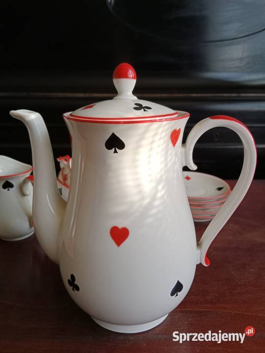 Kultowy Serwis Kawowy Karty Chodzież PRL 12