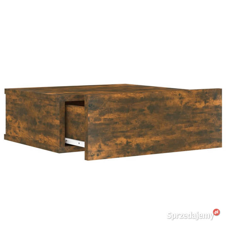 Wisząca szafka nocna przydymiony dąb 40x30x15 Warszawa sprzedam
