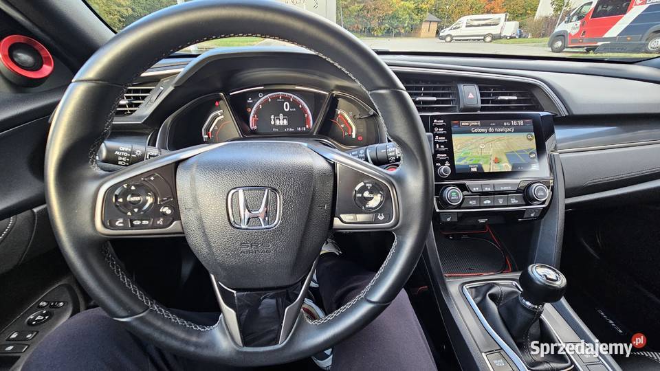 Honda Civic X 15T Sport Plus super stan ASO i OC Warszawa