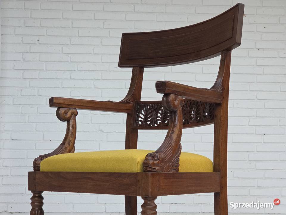 Lata 30 XX wieku fotel według Georgesa Jacobsa wielkopolskie Poznań
