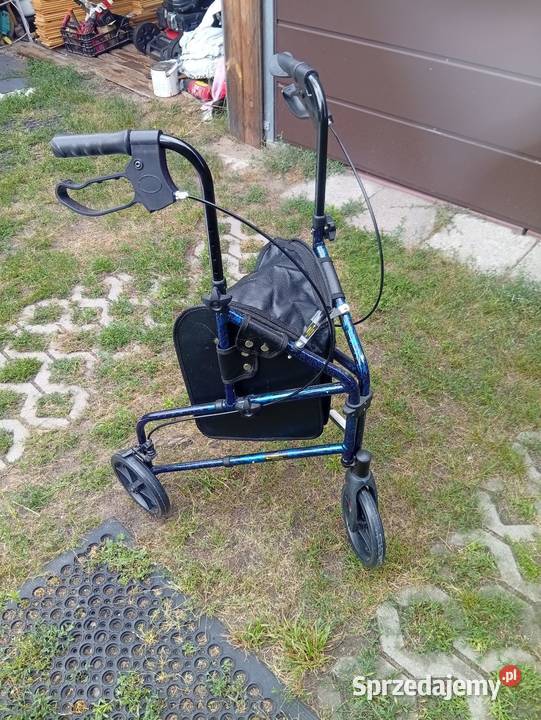 Balkonik chodzik trójkołowy stabilny nowy torba mazowieckie Szygówek sprzedam