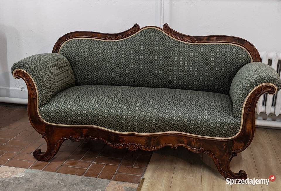 Kanapa biedermeier 1850r oryginał w stanie Sandomierz