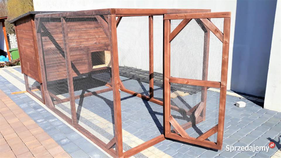 Mały kurnik LILIPUTEK z wolierą Dla ptaków Mstów