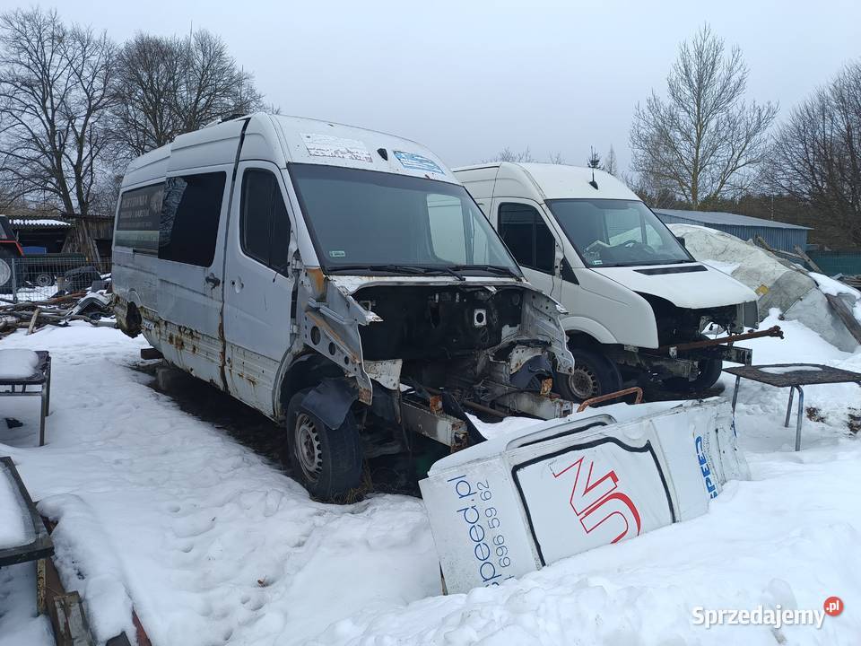 Sprinter 906 crafter 25 TDI całe na części Wołoskowola