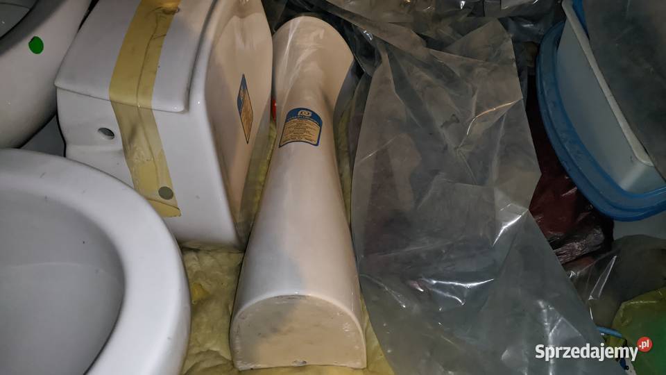 Ceramika łazienkowa komplet nowy bidet kompakt biały małopolskie