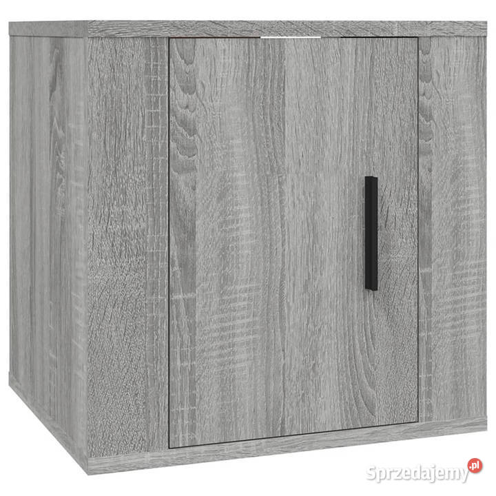 Wiszące szafki TV 2 szary dąb sonoma 40x345x40 mazowieckie Warszawa