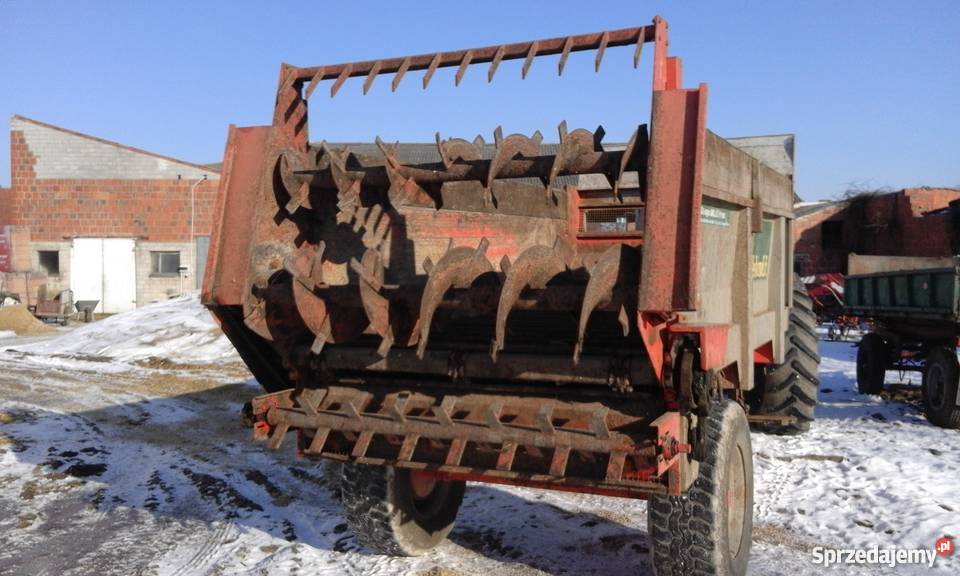 Rozrzutnik obornika Le boulch leboulch nieuszkodzony Rozrzutniki obornika Koźmin Wielkopolski