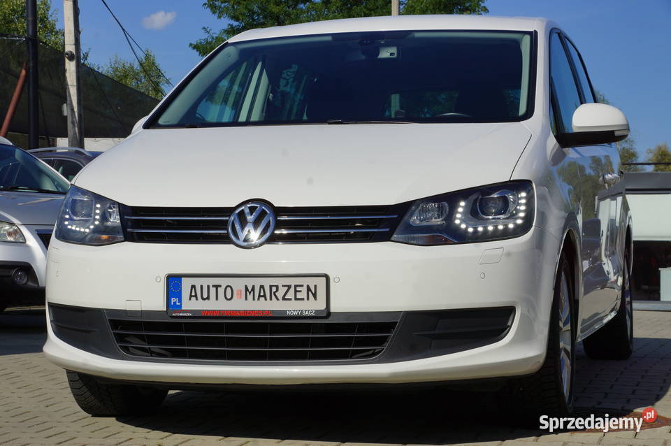 Volkswagen Sharan 20 TDI CR 140 4x4 Biksenon podgrzewane fotele Sharan Samochody osobowe małopolskie