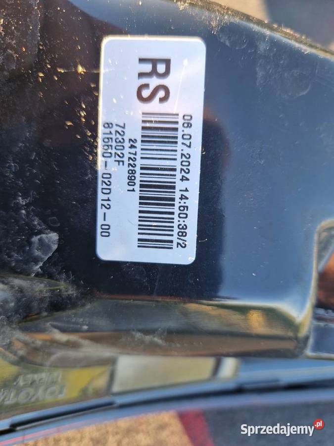 Toyota Corolla E210 E21 sedan lampa tył nowa ORG Lampy tylne Motoryzacja Mielec