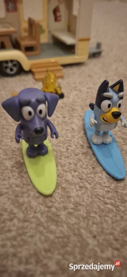 Przyczepa kampingowa i auto Bluey Moose Toys Warszawa