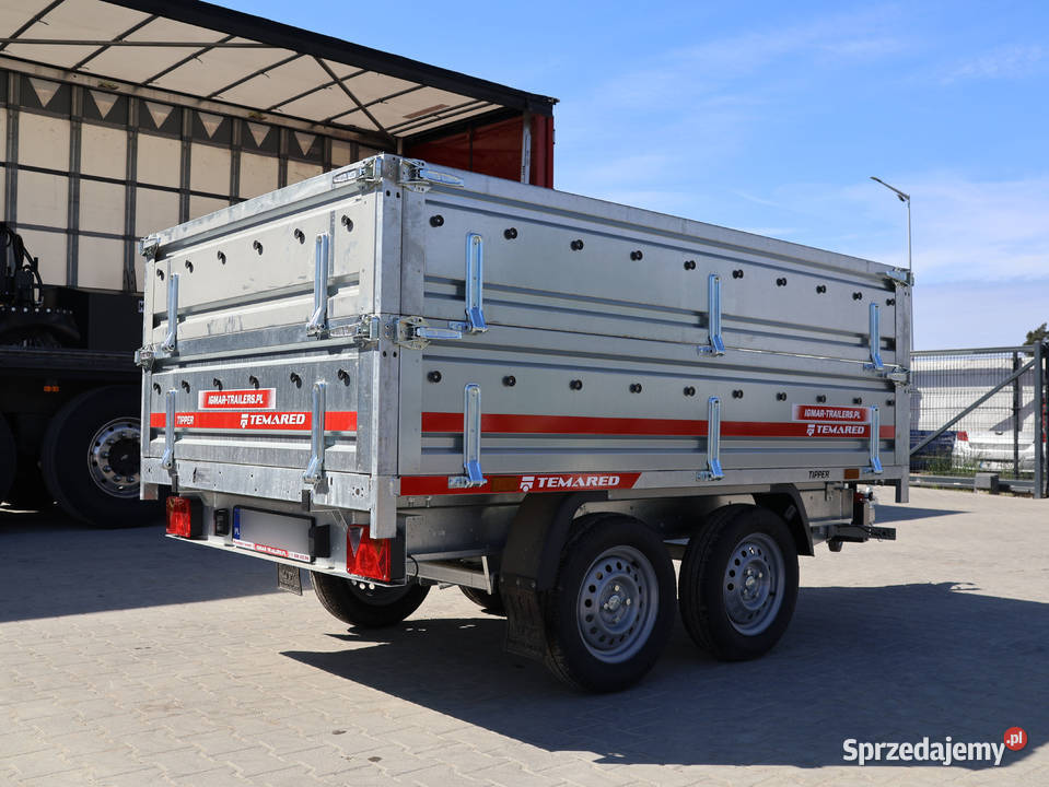 TEMARED TIPPER 25152 DMC 750 przyczepa wywrotka pełny VAT małopolskie Tarnów