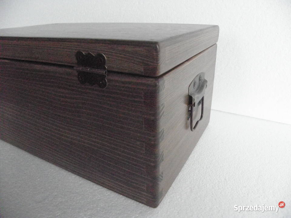 Kuferek skrzynka szkatułka drewniana Jastrzębie
