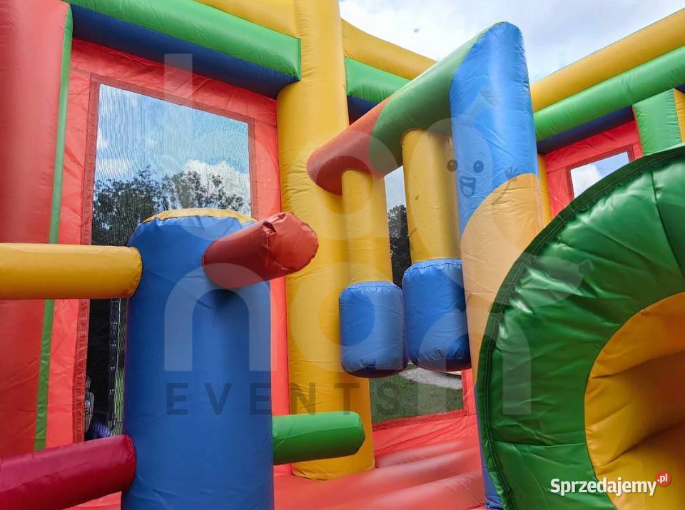 Dmuchaniec combo Lodowy zjeżdżalnia 28m nowy Pozostałe Zalesie Górne sprzedam