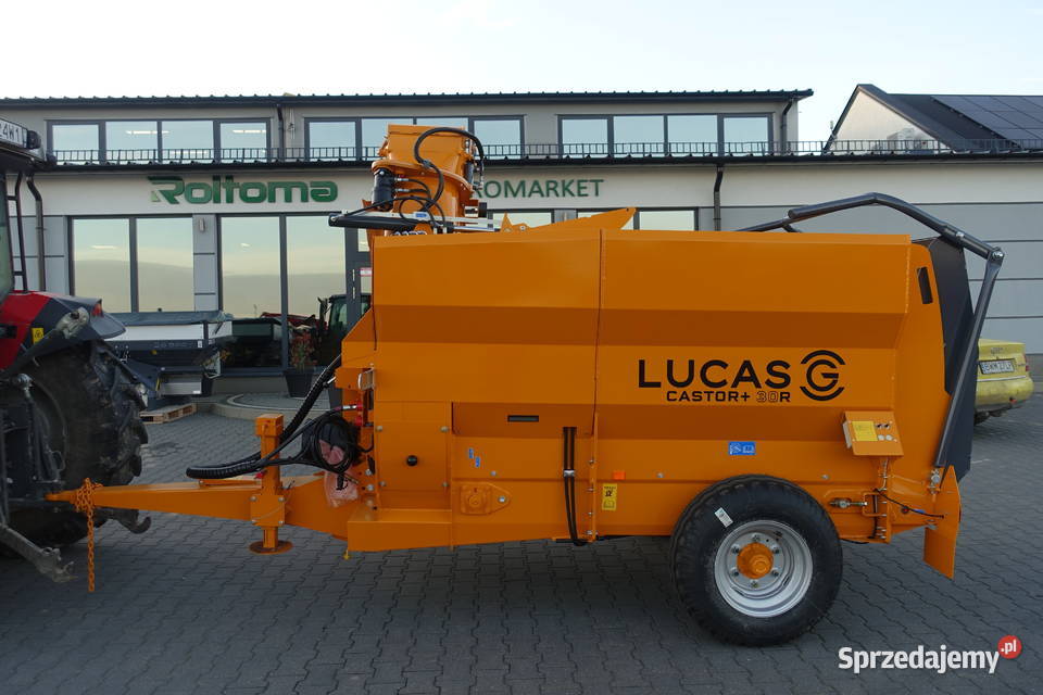 Ścielarka słomy Lucas Castor 30R Sokoły