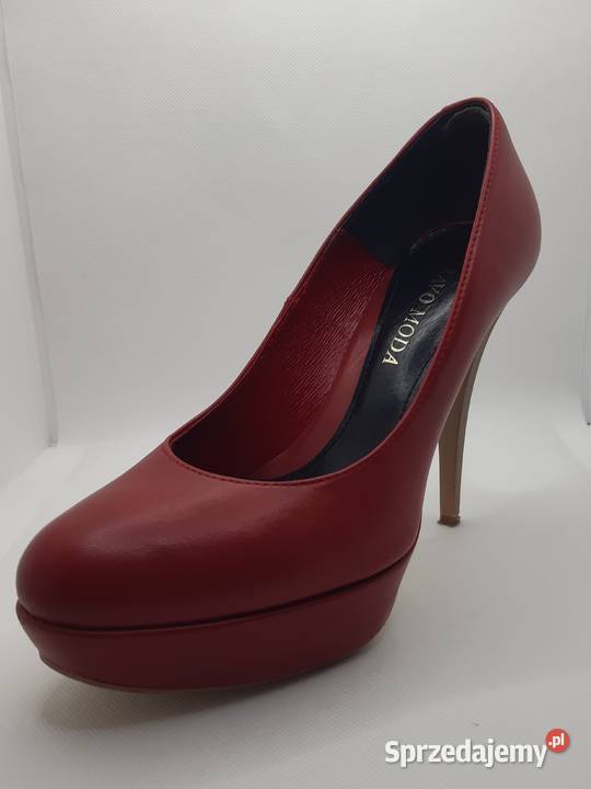 Czerwone Szpilki Damskie 39 mazowieckie