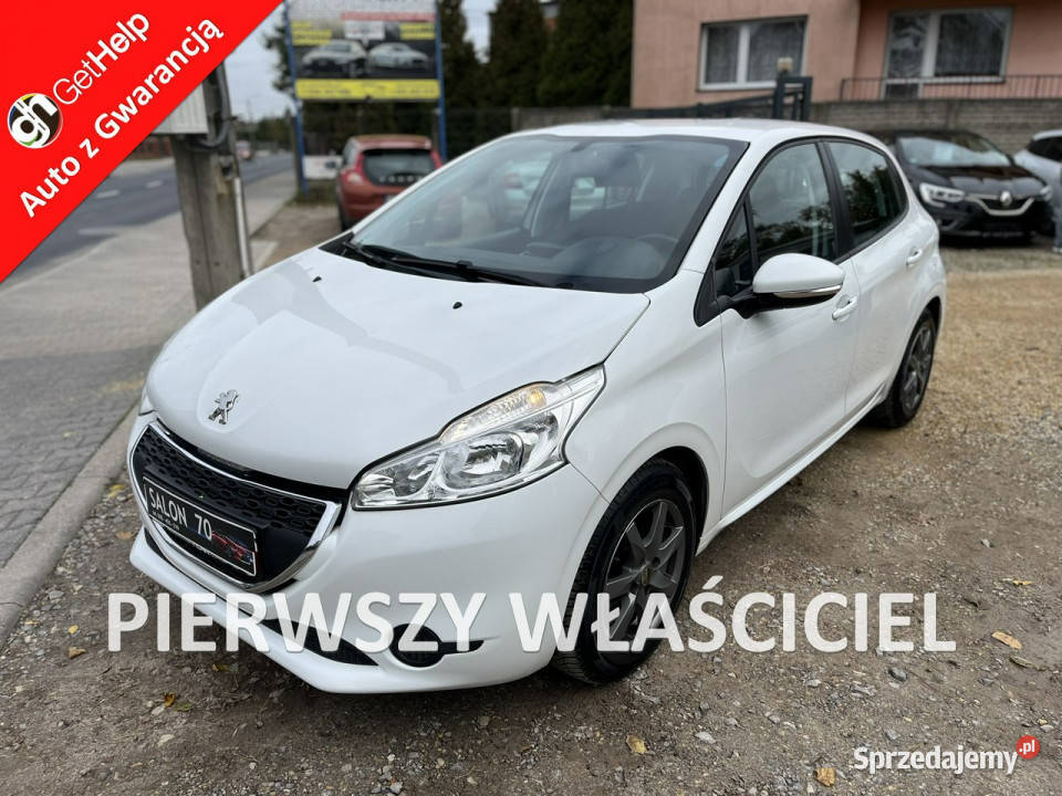 Peugeot 208 10 1wł Oryginal Lakier Klima Alu Rok produkcji 2013 Częstochowa