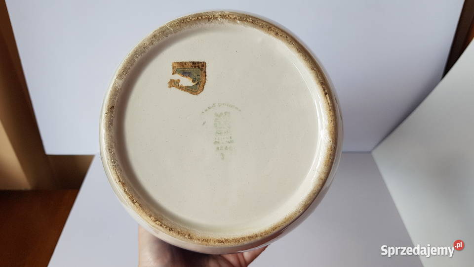 Duży wazon Włocławek 466 ok 465 Jan Sowiński Dąbrowa Górnicza