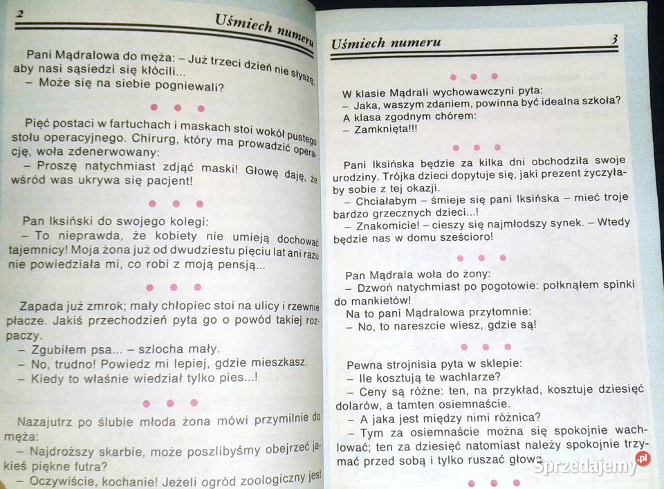 Uśmiech numeru 011992 Dowcipy Chełm