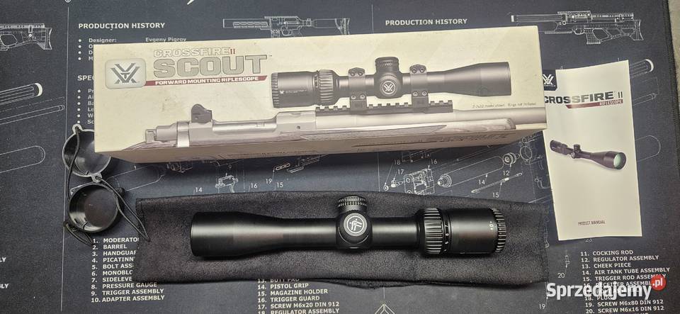 Luneta celownicza Vortex Crossfire II 27x32 Nieporęt sprzedam