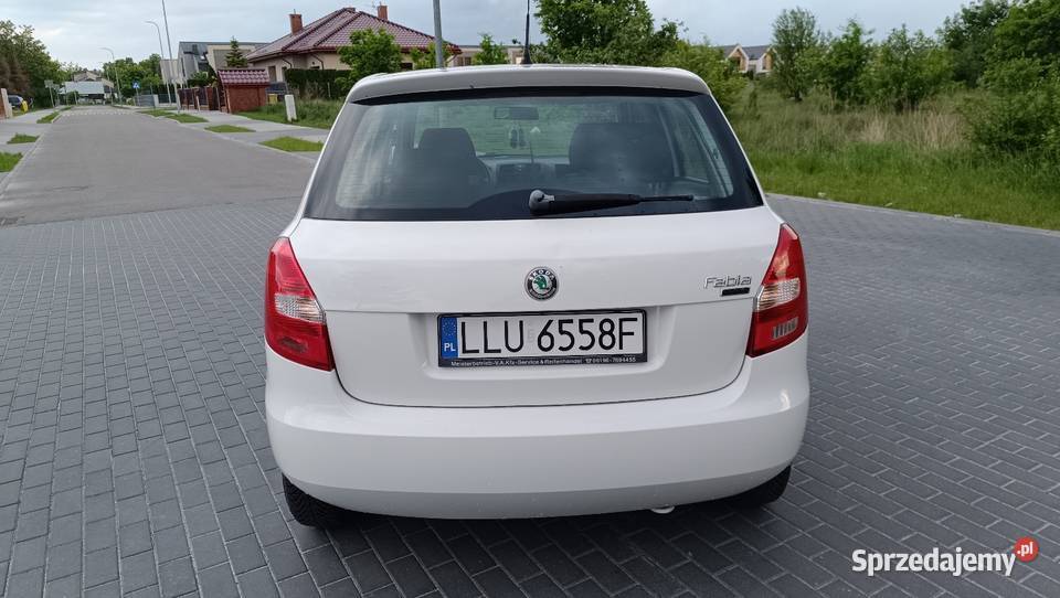 Skoda fabia 12 MPI klima niski przebieg biała Łuków