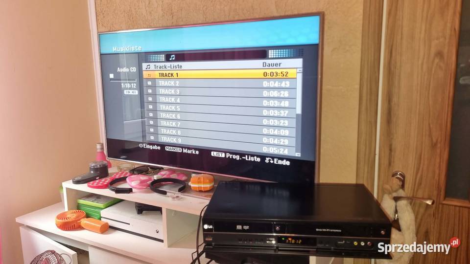 MAGNETOWID NAGRYWARKA VHS DVD Recorder LG Magnetowidy Warta