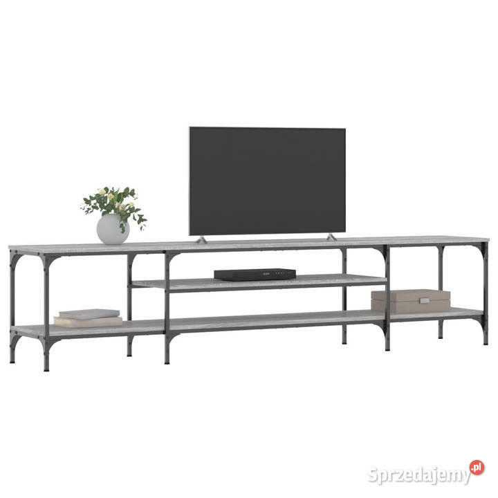 Szafka pod telewizor szary dąb sonoma 201x35x45 Warszawa sprzedam