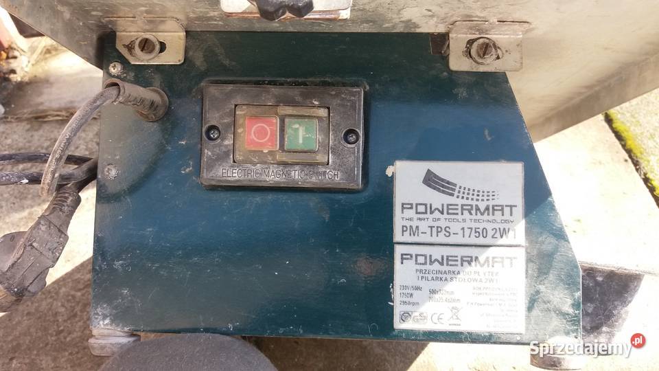 PRZYCINARKA DO DREWNA GLAZURY POWERMAT PMTSP1750 Rydułtowy sprzedam