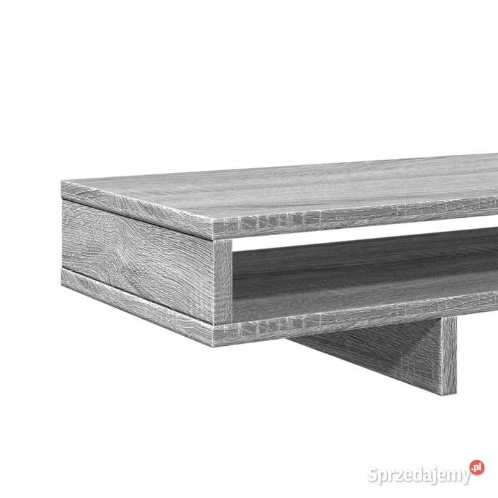 Podstawka pod monitor szary dąb sonoma 100x27x15 Warszawa sprzedam