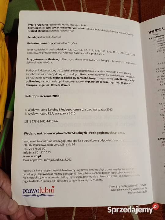 Silniki pojazdów samochodowych Podręcznik do Poznań