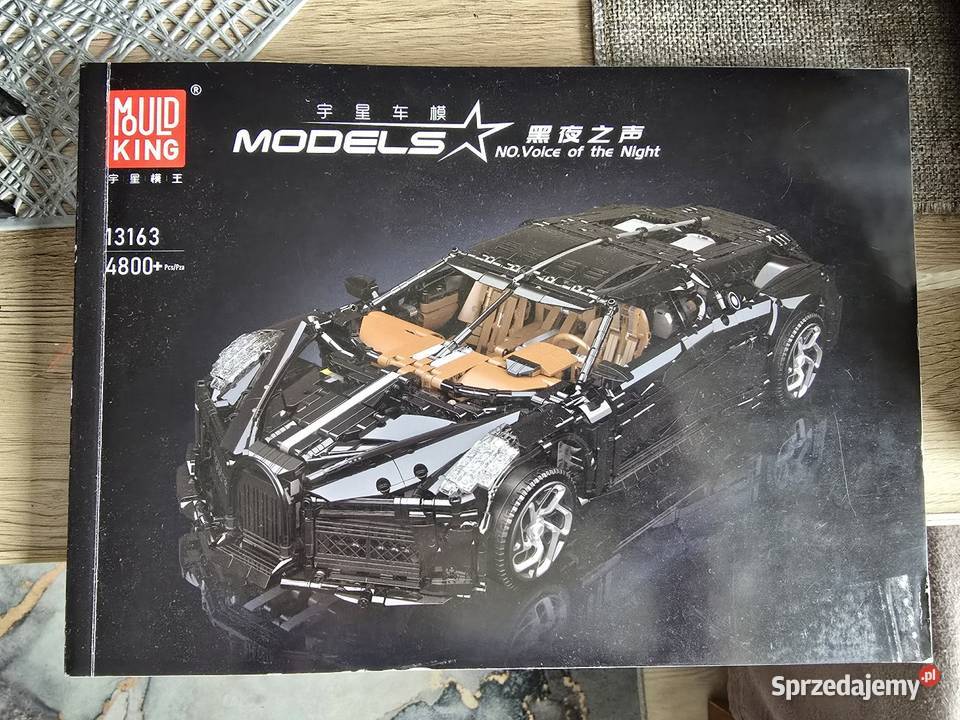 Zestaw klocków Mould King 13163 Bugatti La opolskie Opole