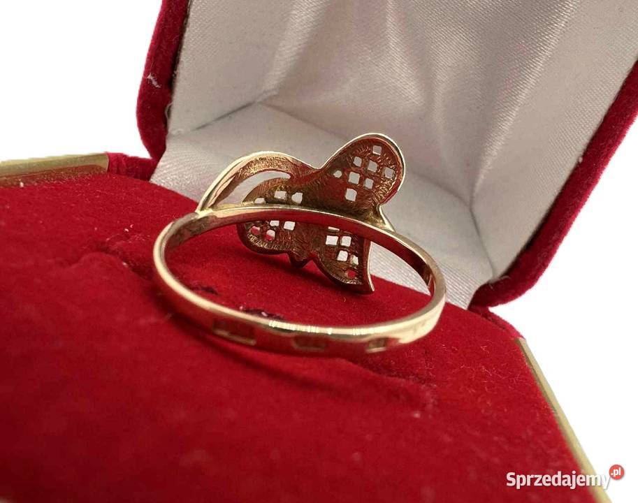 Złoty Pierścionek pr 585 240g R18 Elbląg