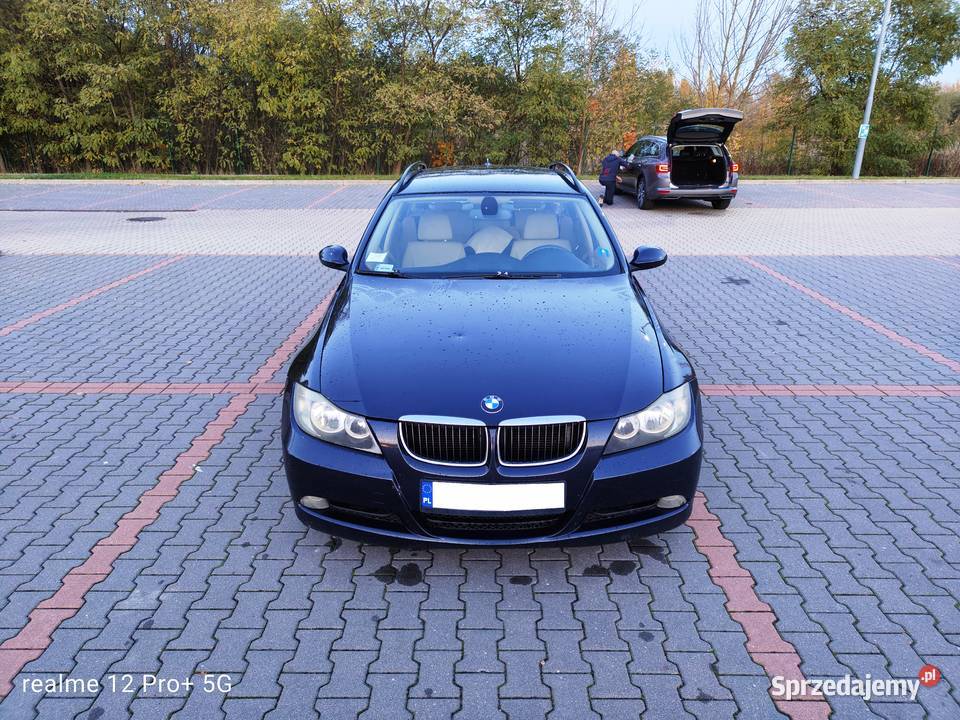 BMW E91 Touring 20D M47D20 Brązowe Skóry Navi poduszka powietrzna