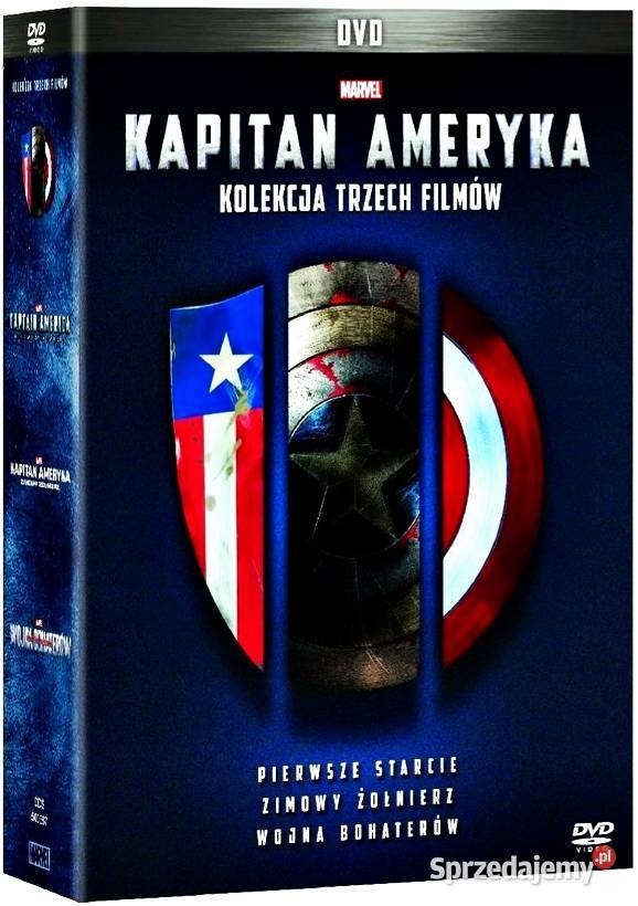 KAPITAN AMERYKA KOLEKCJA TRZECH FILMÓW Kalisz