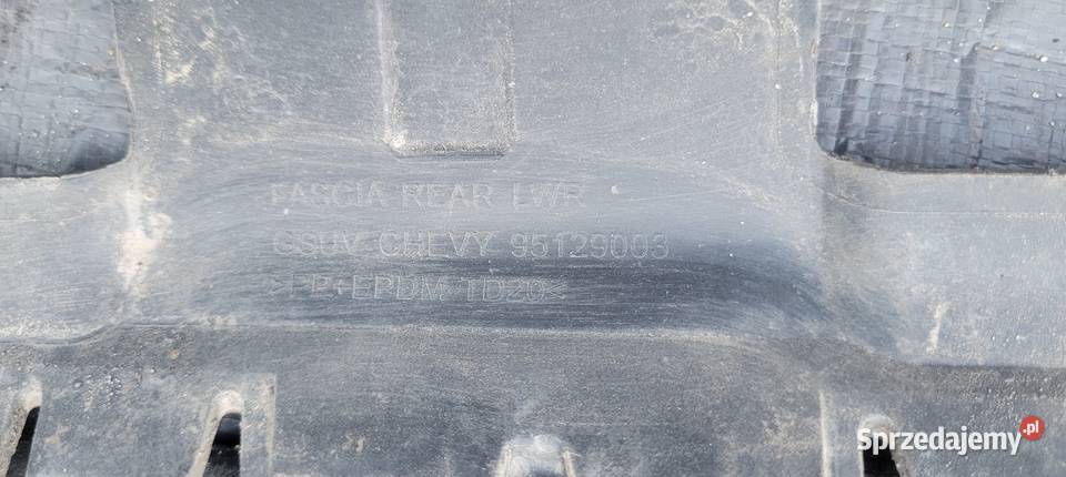 ZDERZAK TYLNY TYL CHEVROLET TERAX Części samochodowe Ruda Śląska sprzedam