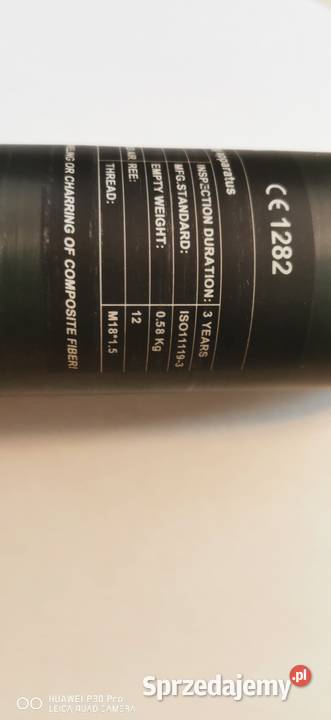 Kartusz 800cc 300bar Gniezno sprzedam