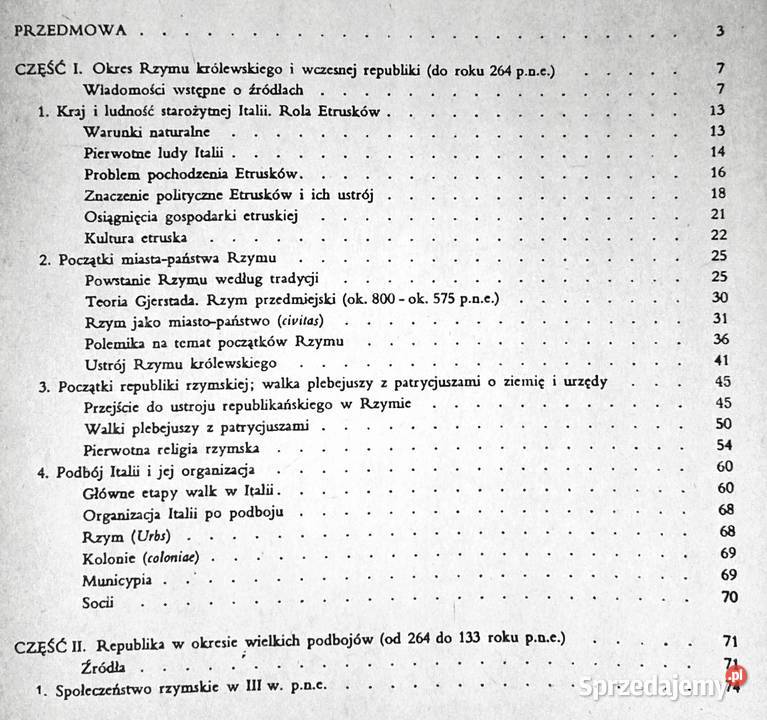 Historia starożytnego Rzymu Maria Jaczynowska Chełm sprzedam