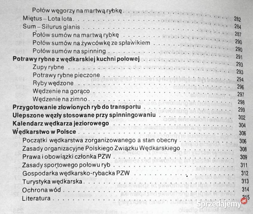 Wędkarstwo jeziorowe Tadeusz Andrzejczyk Rok wydania 1986 Pozostałe Chełm sprzedam