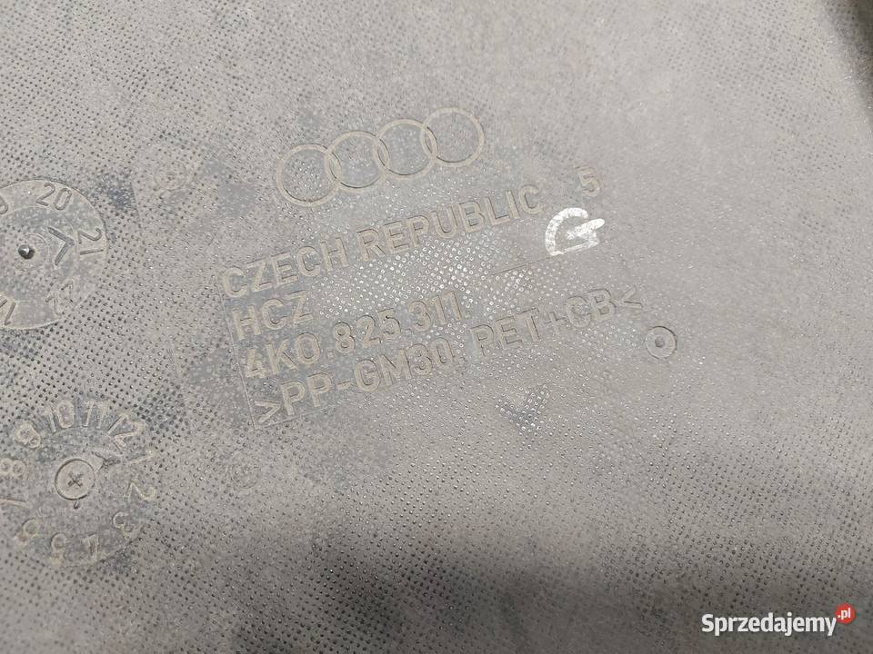 Audi A7 II 4K8 4M0 TFSI OSŁONA PODWOZIA TYŁ
