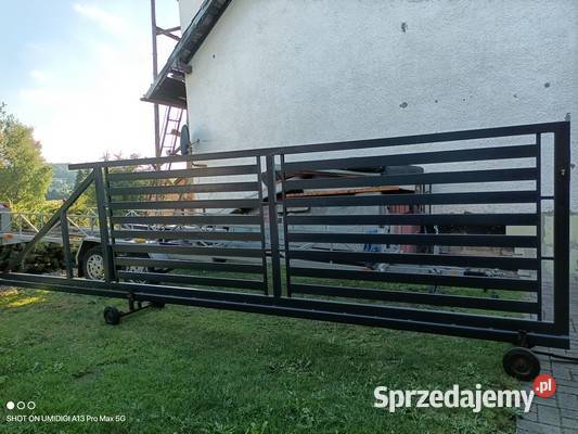 Brama przesuwna 4000x1500 wjazdowa naposesje dolnośląskie