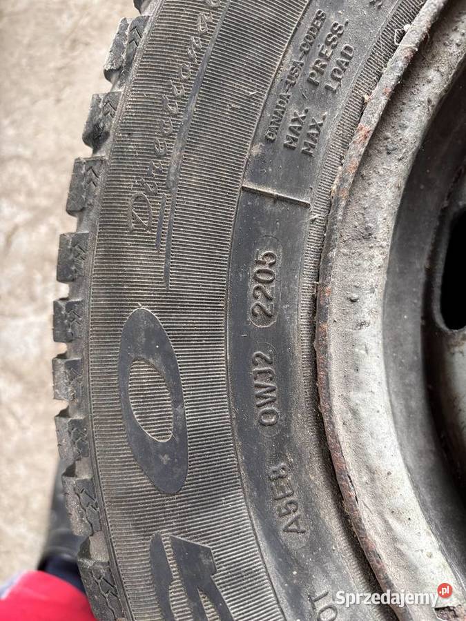 felga koło opona Polonez Fiat 125p oryginał PRL Koła Kosianka-Boruty