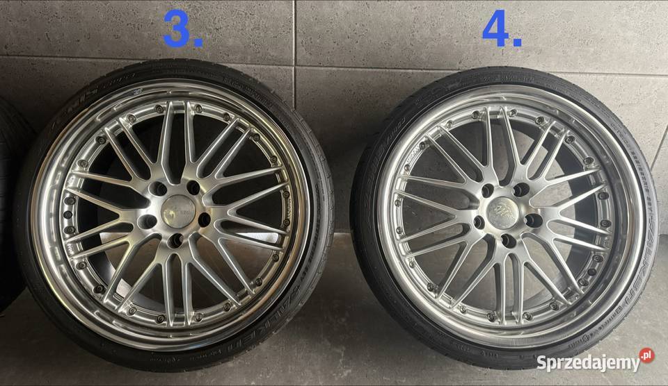 19 Mercedes Audi VW koła komplet felgi z rantem Lubasz